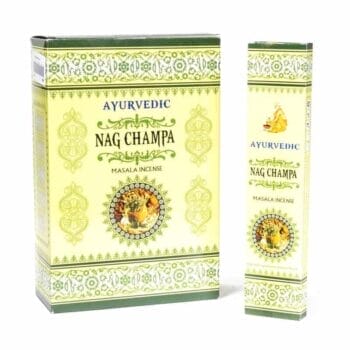 Bețișoare aromatice ayurvedice „Nag Champa” – Masala 10 g.