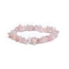 Brățară elastică din cuarț roz
