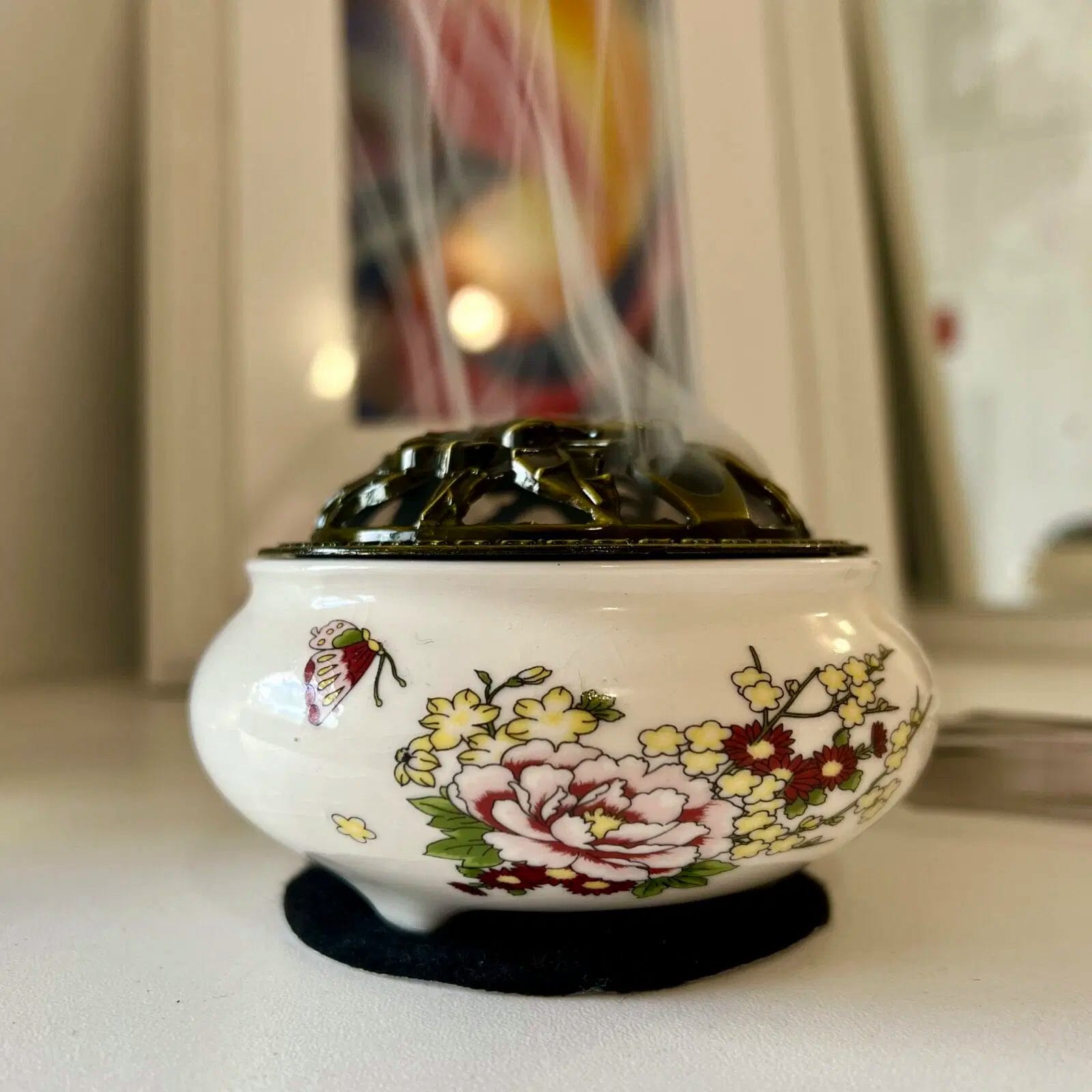 Arzător de tămâie (cădelniță) Fluturi - 3 în 1