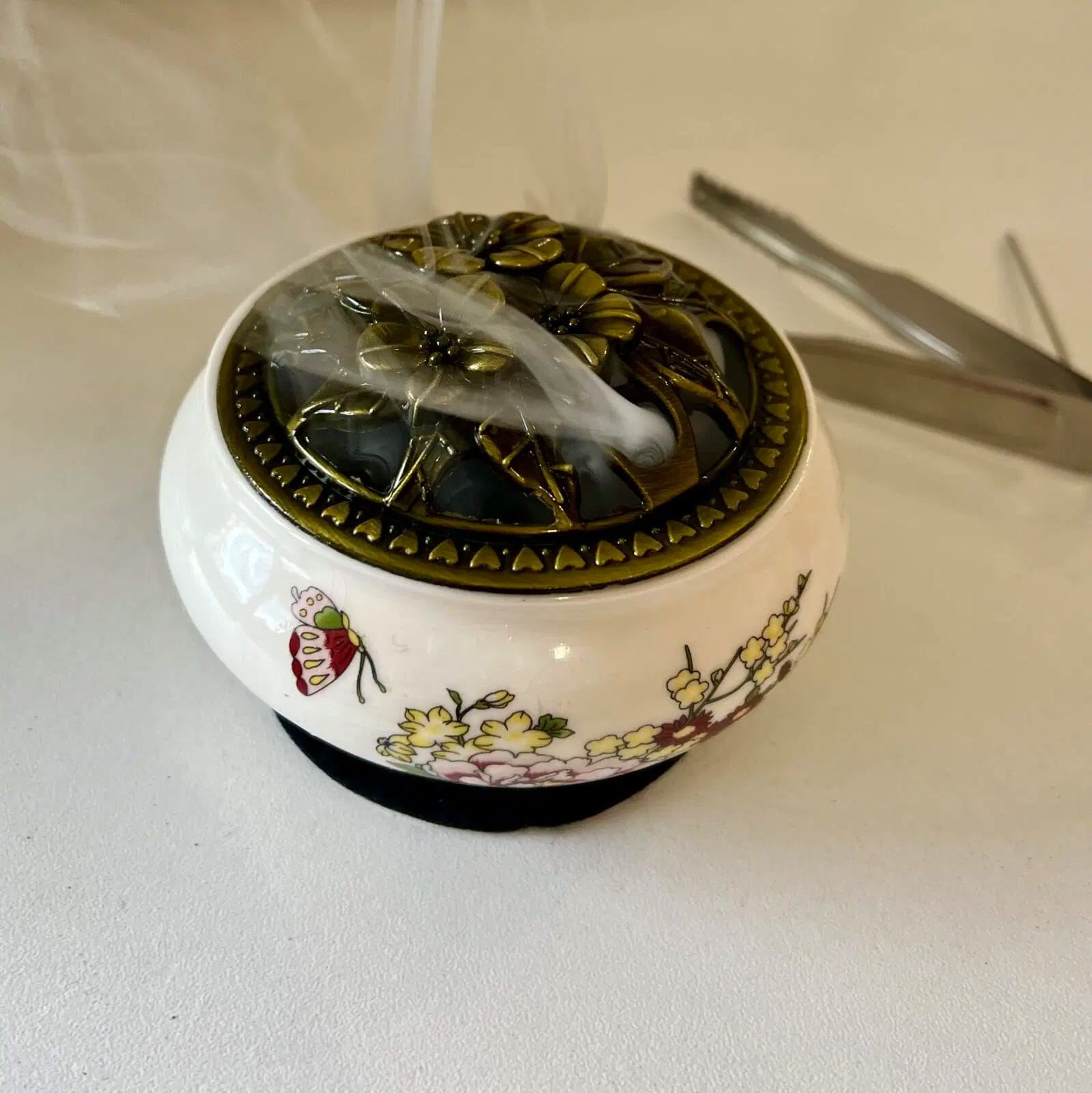 Arzător de tămâie (cădelniță) Fluturi - 3 în 1 - imagine 3