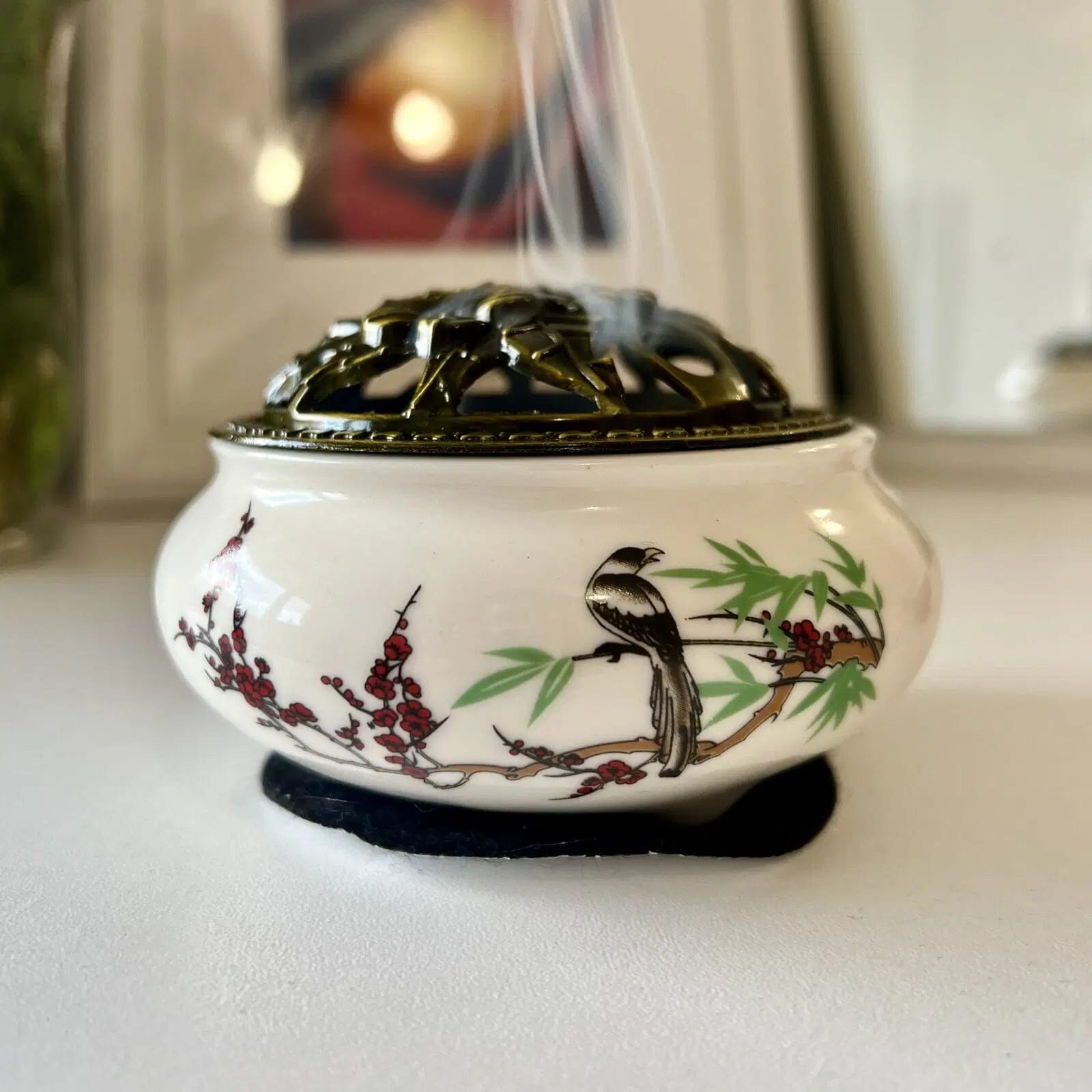 Arzător de tămâie (cădelniță) Pasărea Paradisului - 3 în 1